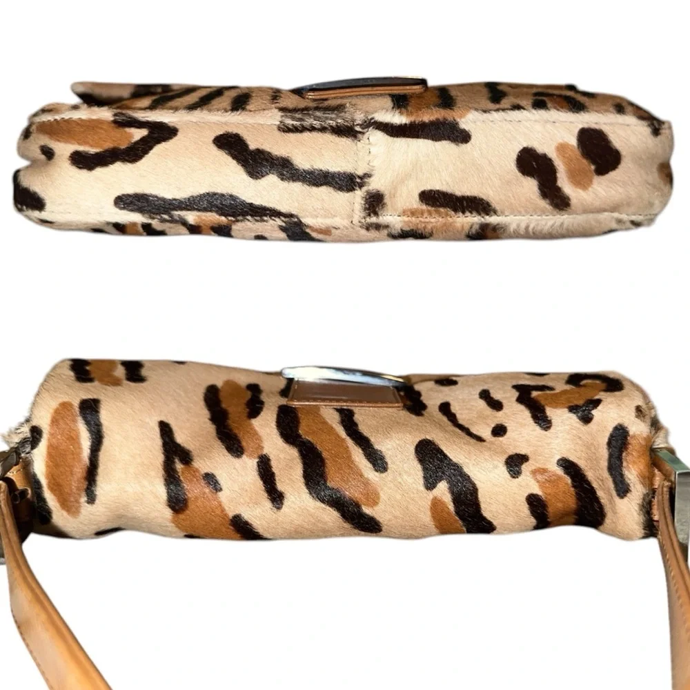 Fendi Pony Hair Leopard Baguette - Picture 4 of 9